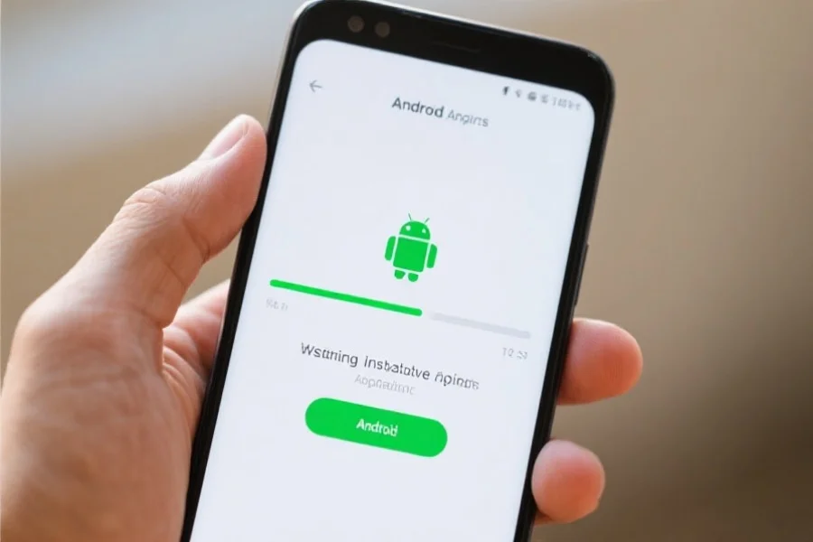 安卓手机正在安装星亿App